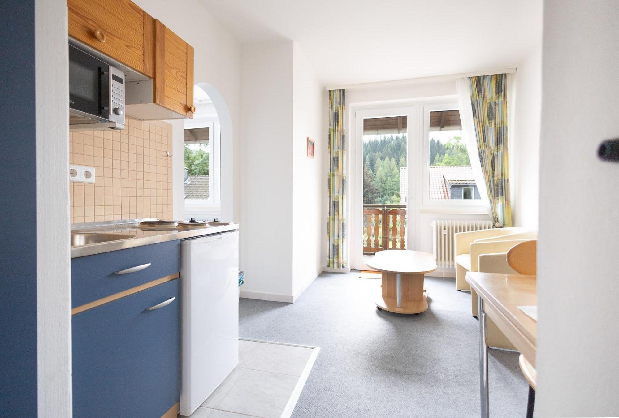 Apartmenthaus Am Waldrand- Kueche - Fruehstueck - Balkon Wildemann Eksteriør bilde