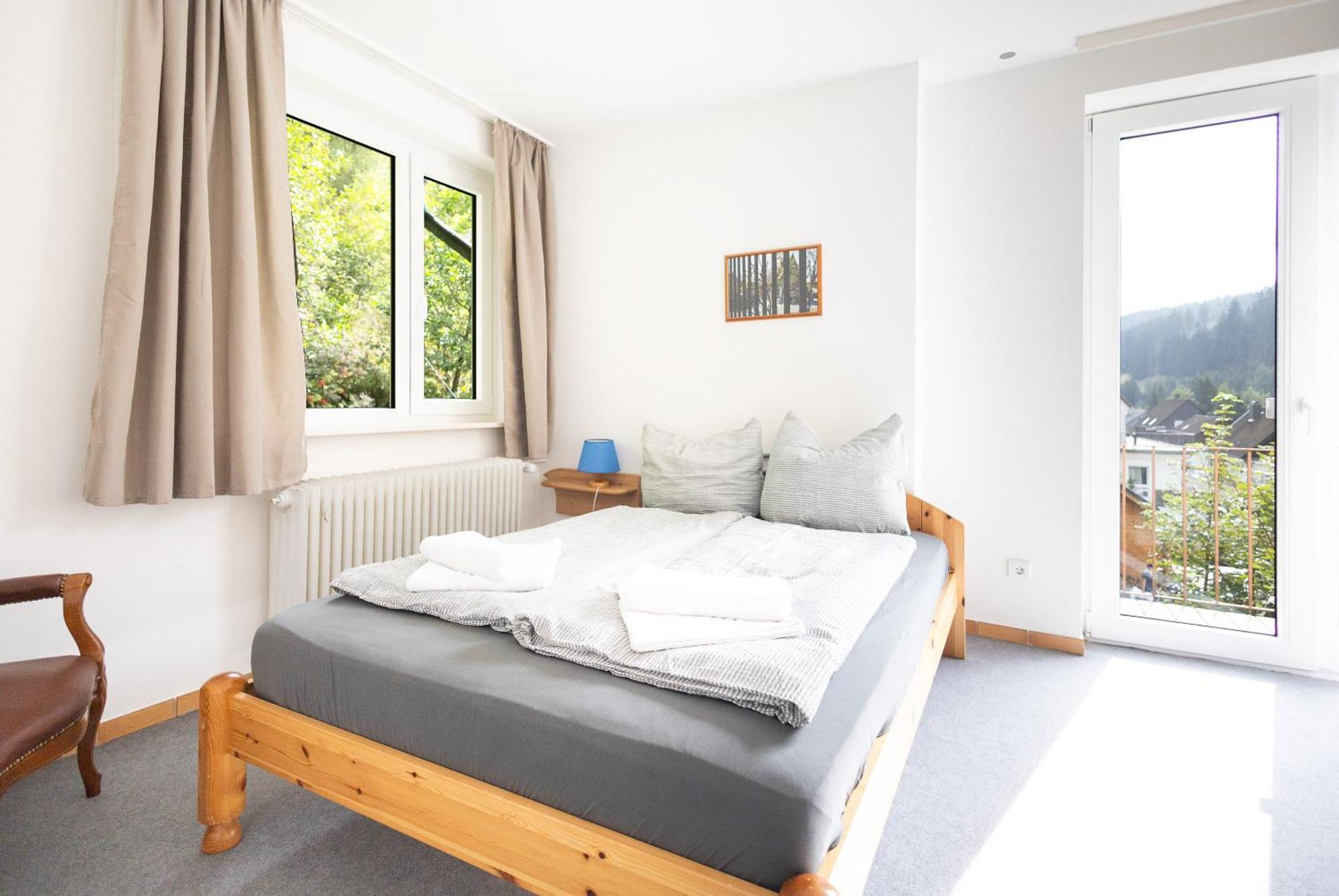 Apartmenthaus Am Waldrand- Kueche - Fruehstueck - Balkon Wildemann Eksteriør bilde