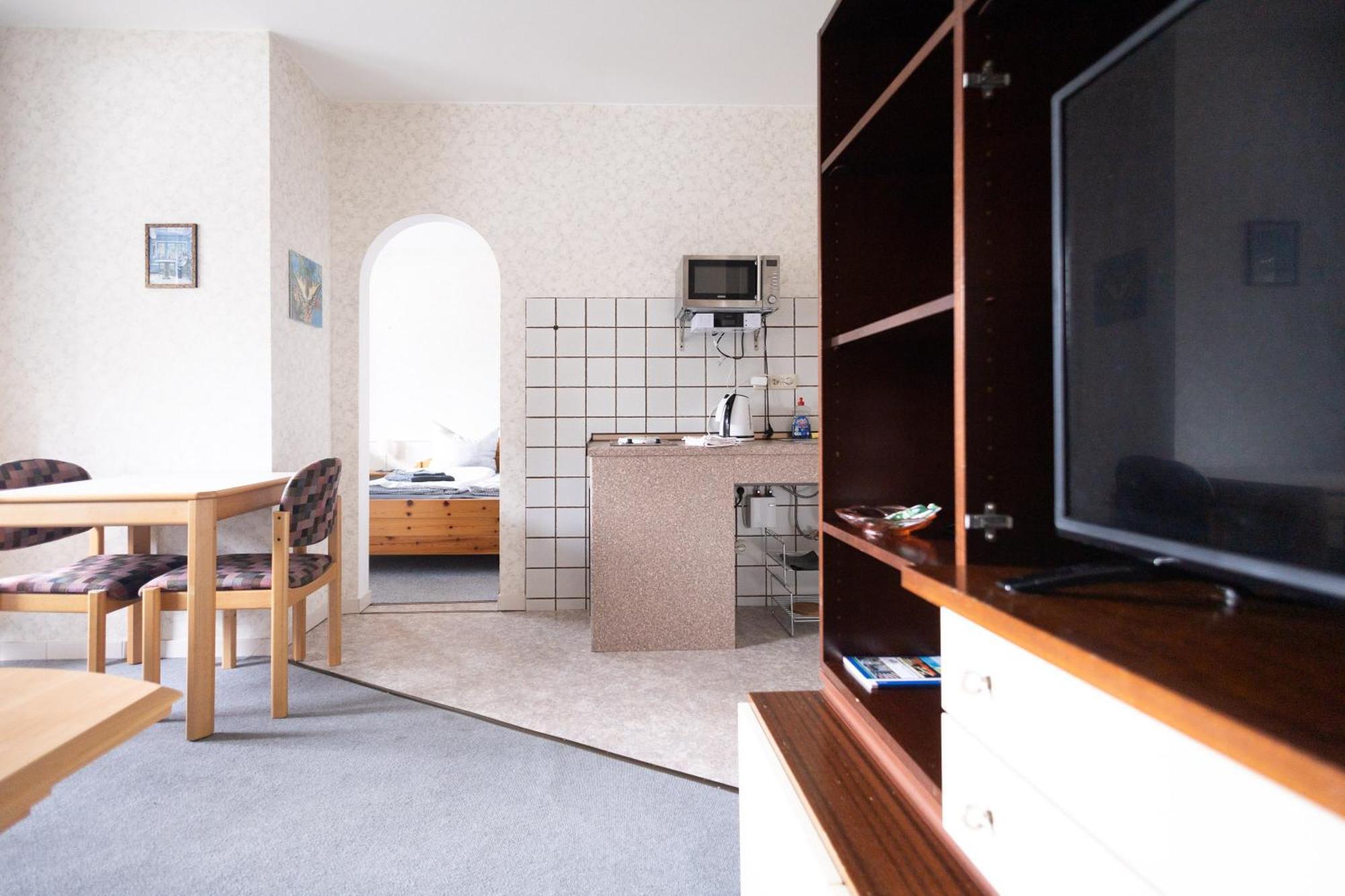 Apartmenthaus Am Waldrand- Kueche - Fruehstueck - Balkon Wildemann Eksteriør bilde